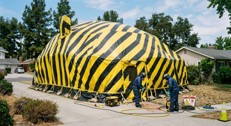 Tent Fumigation in Fayetteville, NC